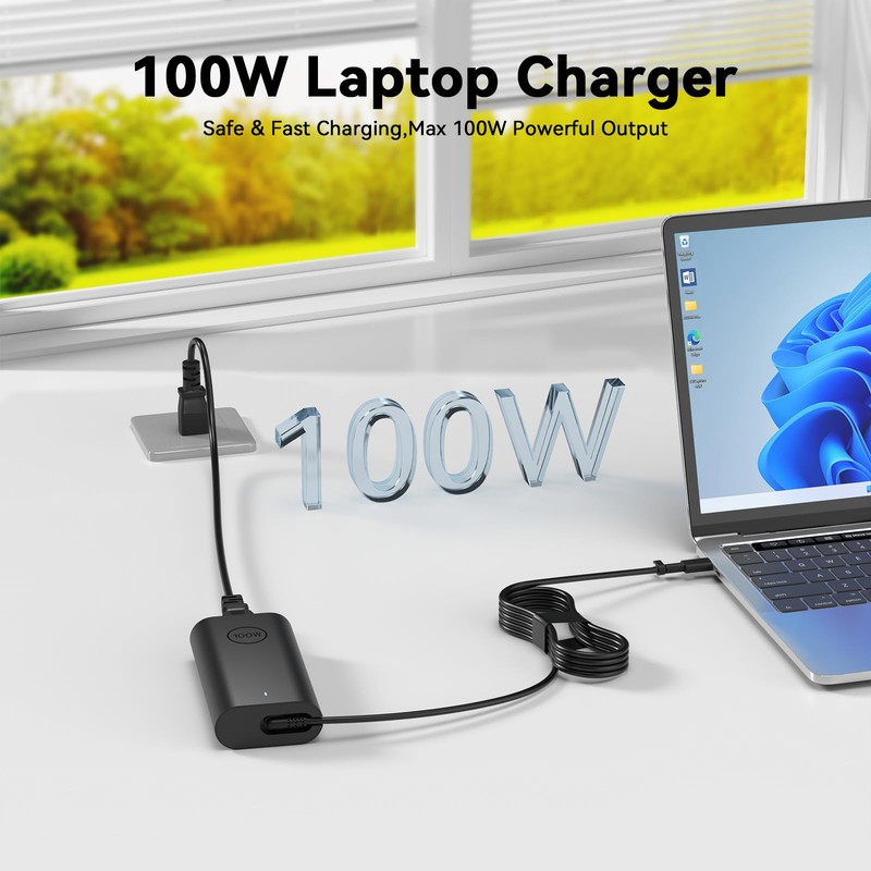 GKLSPL 100W USB Type C AC Adapter Compatible with Dell