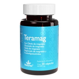 Teramag Con Magnesio Naturex 30 Cápsulas 835mg                                                                                                        