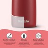 SASEUM Wine Bottle, 24 oz Insulated Stainless Steel Water Bottle