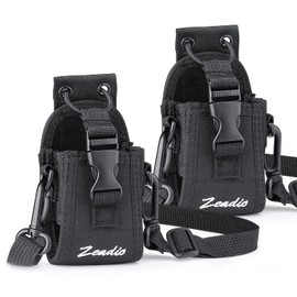 Zeadio Multifunctional Pouch Case Holder for GPS Telephone Radio ZNC-A, Pack of 2
