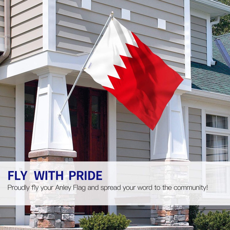 Anley Fly Breeze 3x5 Feet Bahrain Flag - Vivid Color