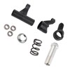 RC Steering Assembly Black High Strength Shock Absorption Steering Link