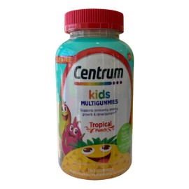 150 Gomitas Multivitamínicas Kids Vitamina A, C, D3, Zinc