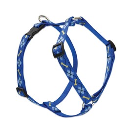 Lupine 3/4-Inch Dapper Dog Roman Dog Harness, 12-Inch to 20-Inch Girth