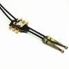 KeCol Adult Mens Guitar Head Base Western Bolo Tie Bronze