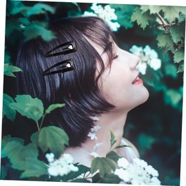 BIUDECO 40pcs Snap Hair Clips for Girls Metal Hairpins Fashion Short Hair Accessories Decorative for Women