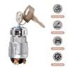 Bawkars Car Ignition Switch with 2 Keys, Waterproof Starter Replacement