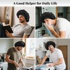 Satin Bonnet for Men, Silk Bonnet for Sleeping with Wide