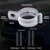 Ygmylandbb Motorcycle Turn Signal Bracket, Metal Motorcycle Modified Turn Signal