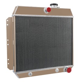 ASCIUTTA 3 Row Aluminum Radiator Fit for 1949-1954 Chevy Bel Air Fleetline Styleline Deluxe One-Fifty/Two-Ten Series AT 4954,CC4954,DPI4954,CU4954,MC4954