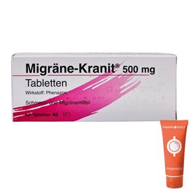 Migraine Cranite for the Treatment of Headaches from Migraine Attacks I Economy Set with Pharma Perle Shower Gel (1 x 50 Pieces)