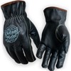 Defiant Metal Fabricator Work Gloves - Premium Black Cowskin Leather