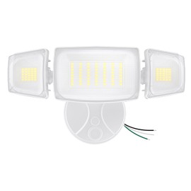 Olafus 80W Flood Lights Outdoor, Switch Controlled 8000LM LED Security Lights, IP65 Waterproof Outside Floodlights, 6500K Exterior Flood Light Fixture Wired for House Yard Porch Eave White