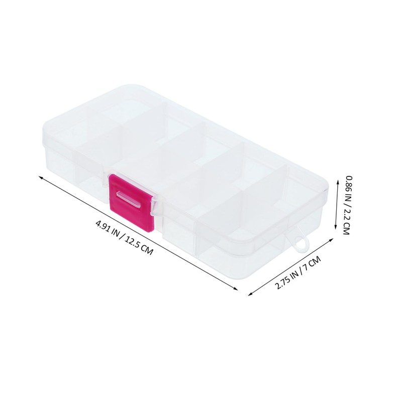 NOLITOY 4pcs Storage Box Litterbox Storage Bins with Lids Small