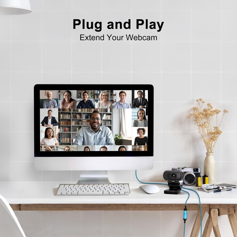 USB Extension Cable, 10FT USB Extender, USB 3.0 Extension Cable,