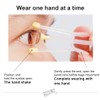 Portable for Contact Lens Remover Soft Tips Reusable Scoop Insertion