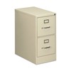 Alera Two-Drawer Economy Vertical File, 2 Letter-Size File Drawers, Putty,