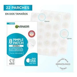 Garnier Pimple Patch Invisible 22 Pz Diferentes Tamaños Todo Tipo De Piel Día/noche