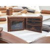 C&D SALES Men's Full Grain Hunter Leather Wallet - RFID