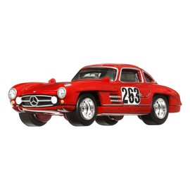 Hot Wheels Car Culture Circuit Legends Vehicles for 3 Kids Years Old & Up, Mercedes 300Sl, Premium Collection of Car Culture 1:64 Scale Vehicles