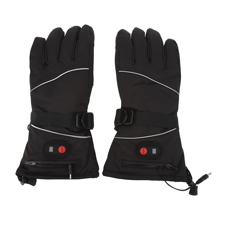 Heating Gloves Electric Touchscreen Heated Gloves Waterproof Windproof Warm Keeping