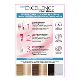 L'Oréal Paris Excellence Creme 01 Very Light Natural Blonde (100 Percent Grey Coverage)