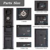 RAYMACE Gun Safe Door Panel Organizer 10W*46H inch，Adjustable Width to