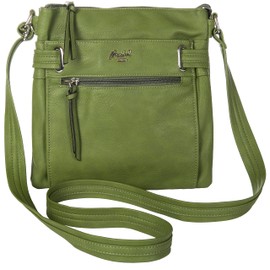 Mabel London - Women’s Cross Body Handbags – Trendy Long Shoulder Strap Messenger Bags in Various Styles - (Design 2 - Black)