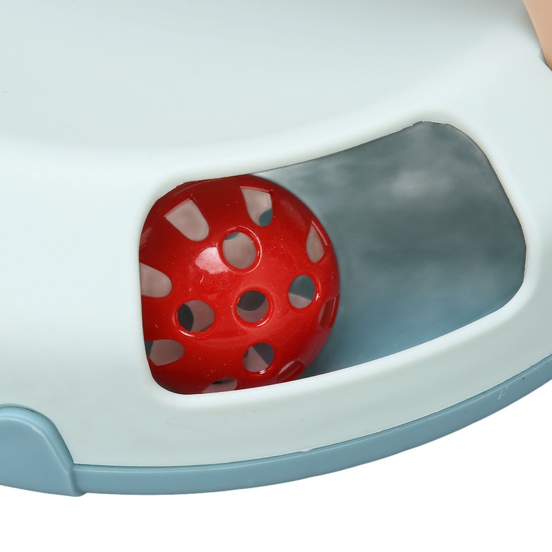 Automatic Rotating Feather Toy Relieve Boredom Bite Resistant Interactive Cat