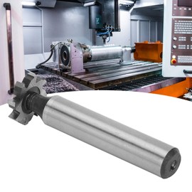 HSS T-slot cutter, professional T-slot cutter, cylindrical shaft, woodruff key seat cutter, woodworking tools, 3 x 16 x 10 mm