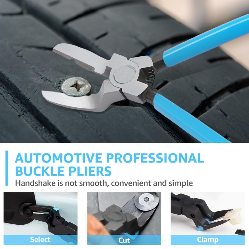 1Pc/2Pcs Panel Clip Pliers Adjustable Push Pin Pliers Spring Loaded