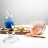 ZEERSHEE 2 PCS Glass Salt Cellar with Lid Salt Container