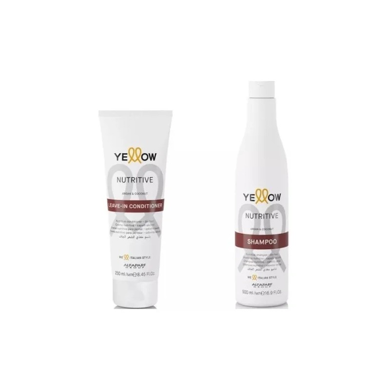 Yellow Nutritive Shampoo + Leave-in Acondicionador