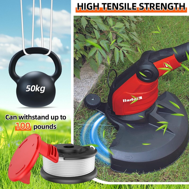 MUFUSHAN Grass trimmer replacement spool, for Einhell cordless grass trimmer