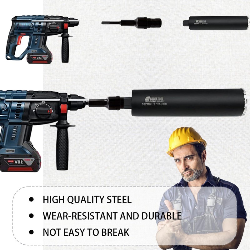 streeHerjjkeA1 180 x 57 mm Adapter for Core Drill Plus