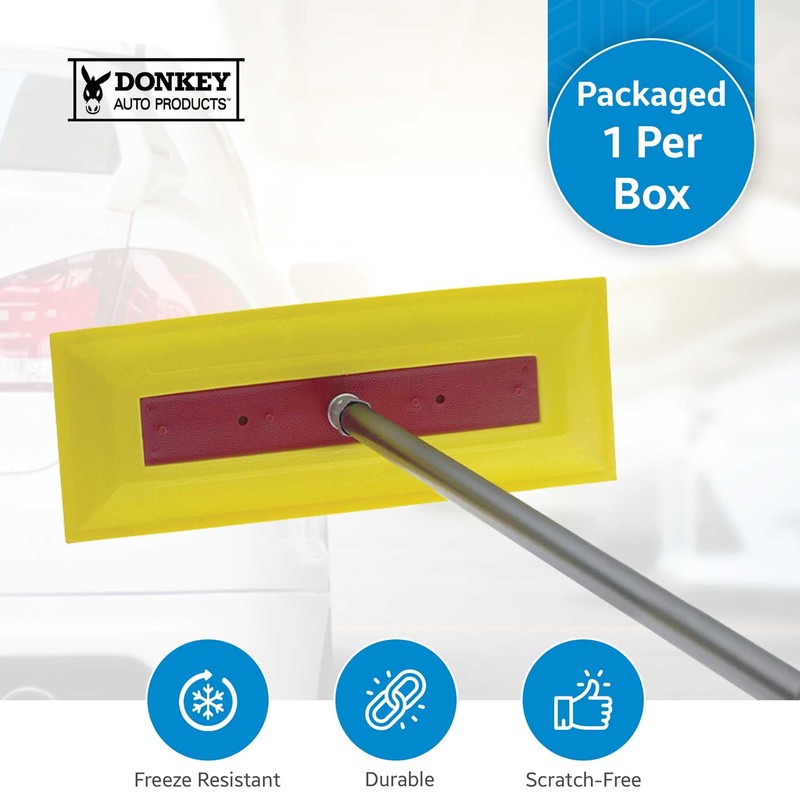 Professional Snow Rake, Snow Broom for Cars & Trucks -