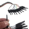 Ytian USB Logic analyzer Test Hook Clip Grabber Jumper Wires