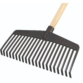 Siena Garden Professional Leaf Rake 21 Tines 38 cm Modified Polyamide