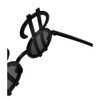 VIGUEUR Dollar Sign Costume Glasses, Pimp Costume Accessory, Black