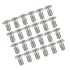 Partuto 24pcs Brake Disc Rotor Screws Bolts Kit 93600-06014-0H for