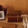 Aspen Studio AspenStudio Cross Walnut Wooden Urn for Cremation Human