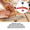 Woodworking T Track Hold Down Clamp Workbench Adjustable Chute Aluminum