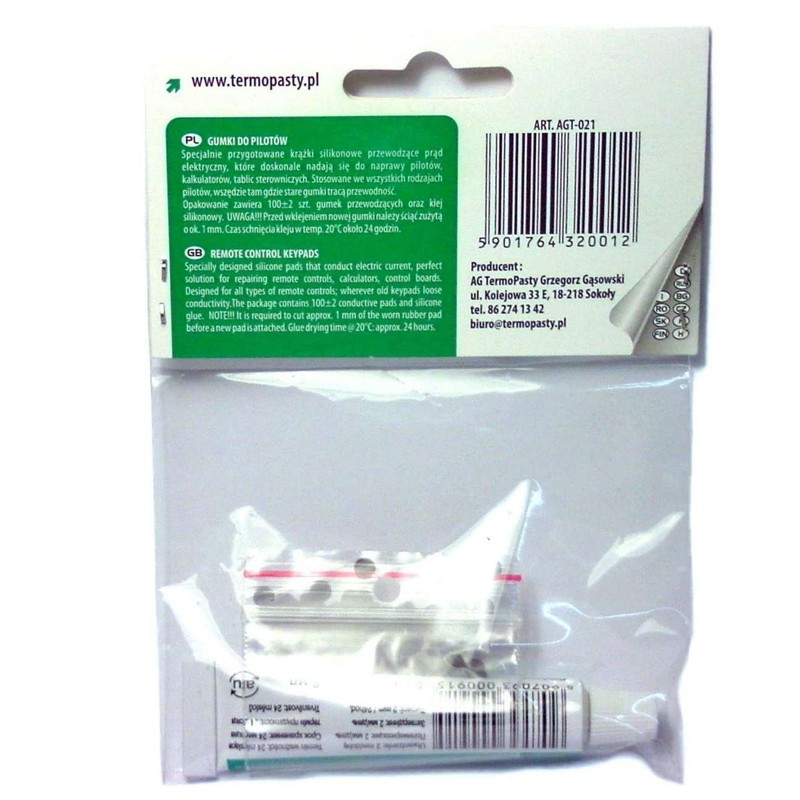 Key Pad Repair Kit für TV Video oder Audio Infrared