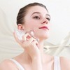 Transparent Crystal Gua Sha Massager Face, Body, Meridian, Lymph, Jawline - W865CF8 / 투명크리스탈괄사마사지기 얼굴 바디 경락 림프 턱선-W865CF8