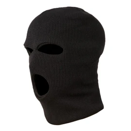 BeautyLife - Black 3-Hole Mask/Police Baraclava for the Police, SWAT Teams, French National Gendarmerie, Special Forces, Airsoft, Paintball, Skiing, Surfing, Snow, Mountains and Outdoors