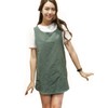 Japanese Style Soft Cotton Linen Apron with Two Side Pockets,
