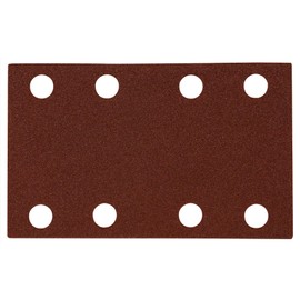 Original Einhell 12-Piece Sandpaper Set 132 x 80 mm (Orbital Sander Accessories, 12x Sandpaper, 132 x 80 mm, 2x P40, P60, P80, P120, P180, P240, Velcro Adhesion)