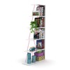 TREATLIFE HOME Modern 5 Tier Ladder Bookshelf Organizer for Small