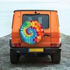 Tie Dye Hippies Spare Tire Cover Weatherproof Universal Wheel Protectors