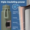 b.box 1 L Insulated Flip Top Bottle, 1 L Flip